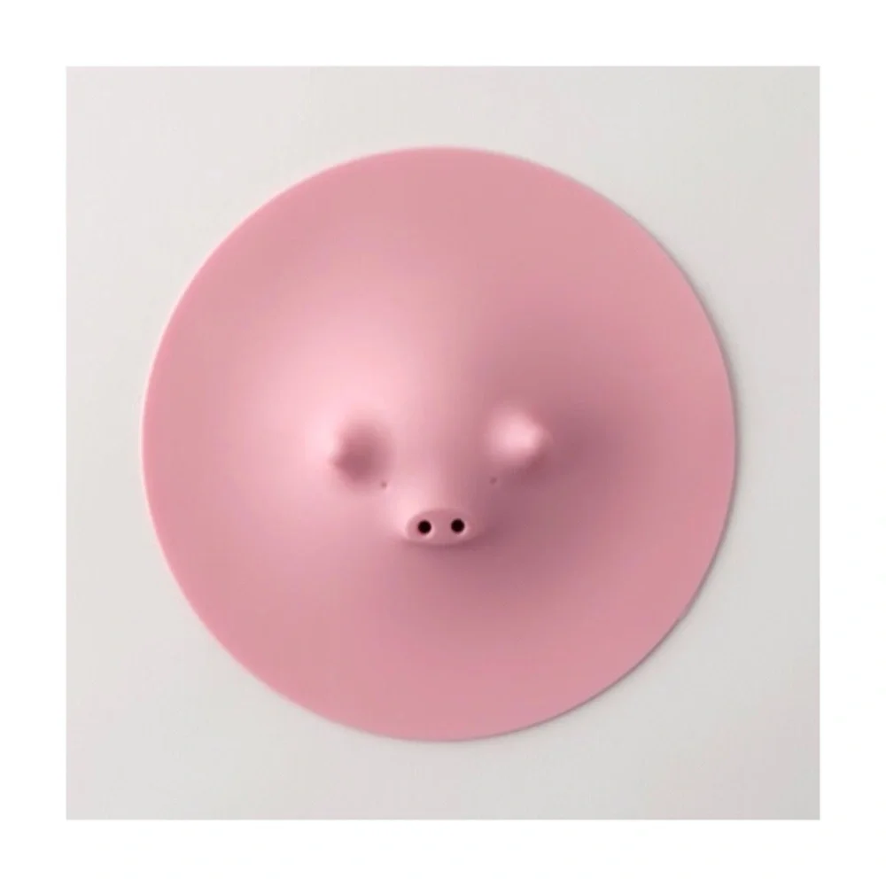 New Marna Piggy Silicon Pot Steamer Lid in Pink